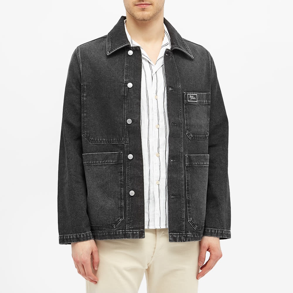 AMI Denim Worker Jacket - 3