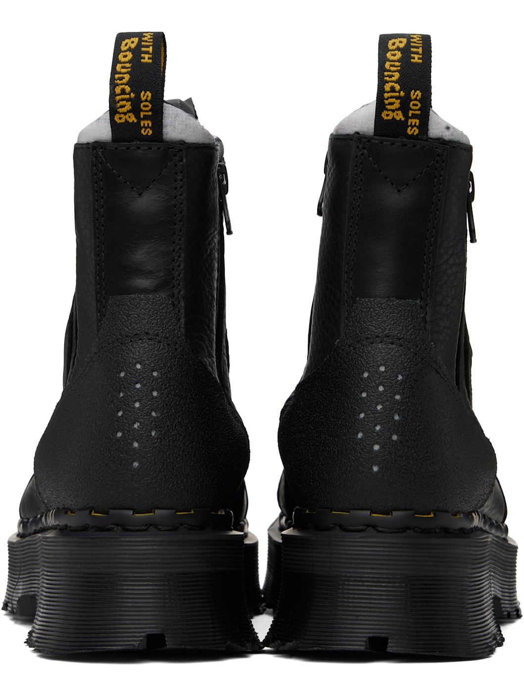 Black 2976 Protect Leather Boots - 2