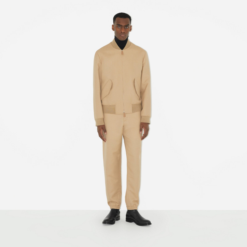 Burberry Wool Blend Tailored Jogging Pants outlook