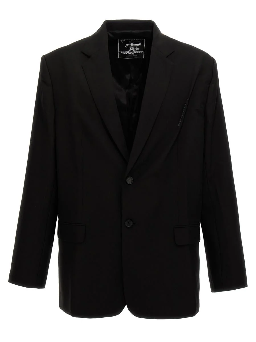 Y/PROJECT 'PINCHED LOGO' BLAZER - 1