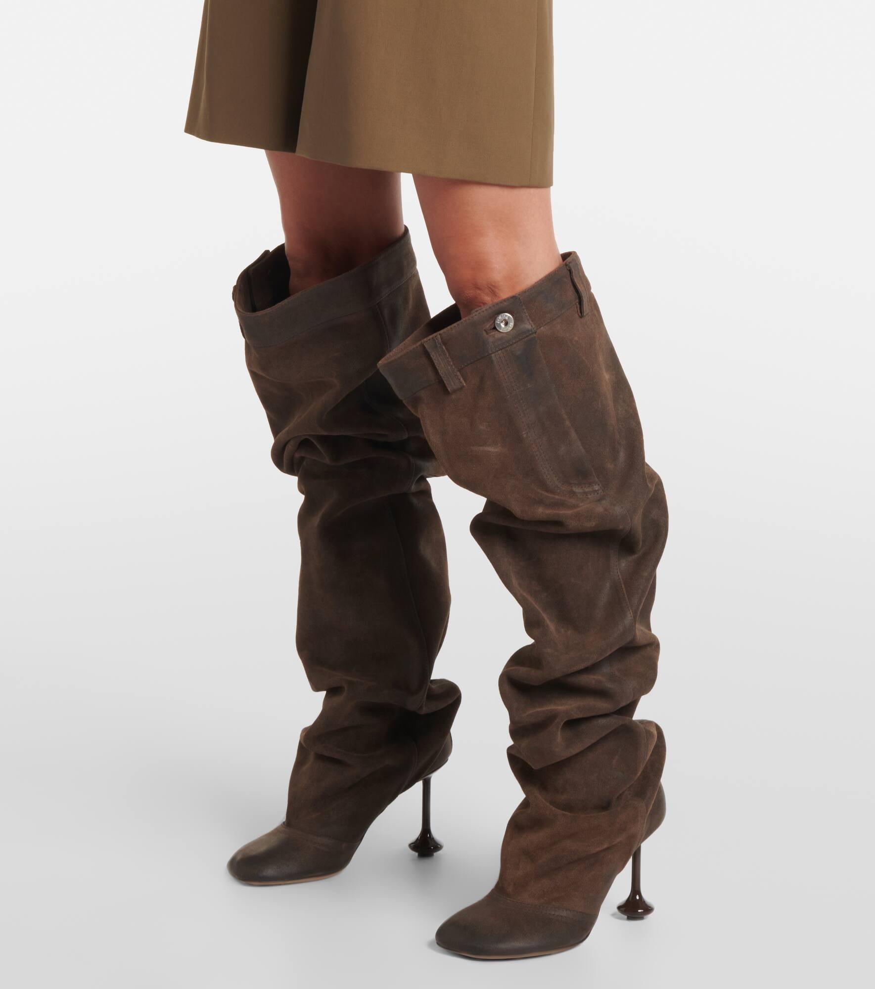 Toy Panta leather over-the-knee boots - 4