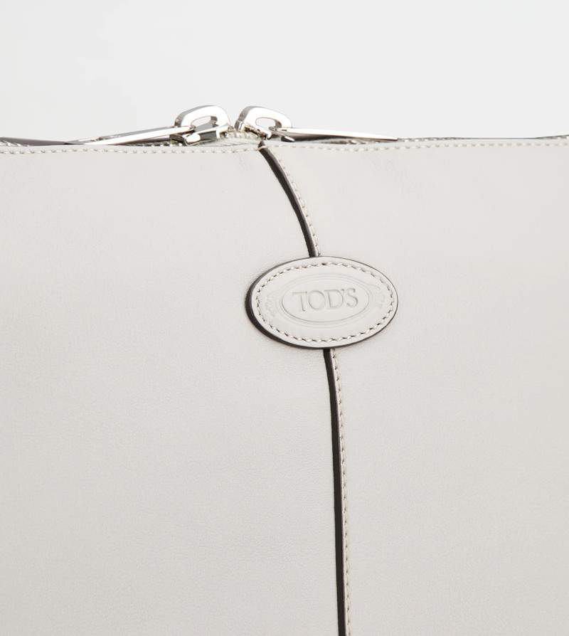 TOD'S DI BAG SWING IN LEATHER MEDIUM - GREY 6