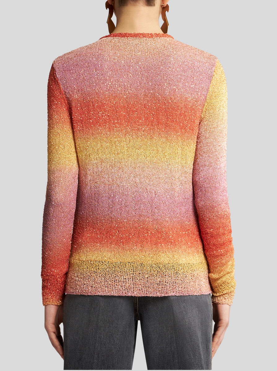 KNIT CARDIGAN WITH SEQUINS - 5