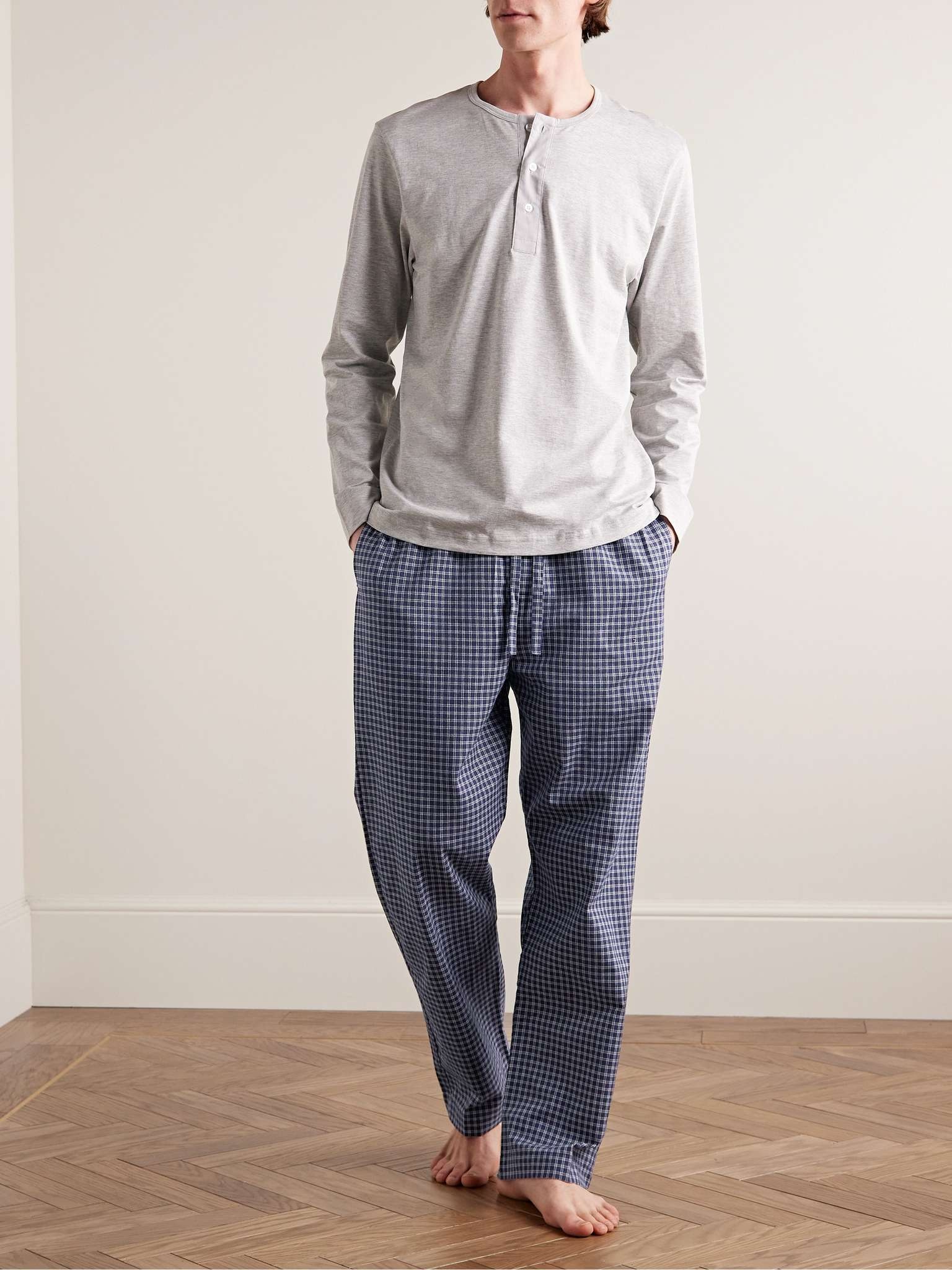 Braemar 32 Checked Cotton-Flannel Pyjama Trousers - 2
