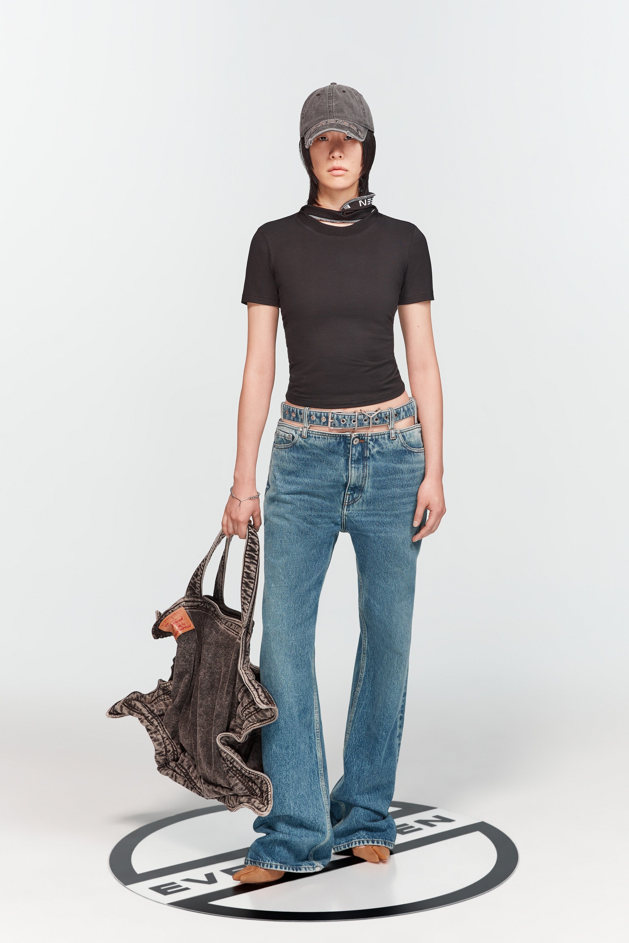 EVERGREEN Y BELT JEANS - 2
