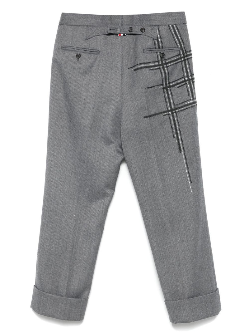 Thom Browne cuffed trousers outlook