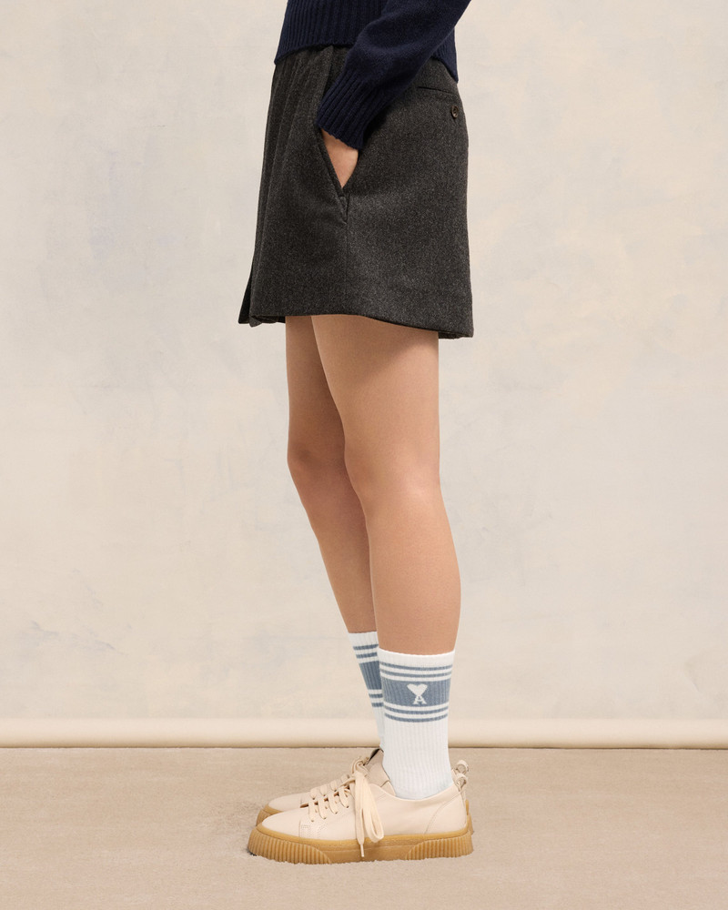 AMI Paris AMI DE COEUR STRIPED SOCKS outlook