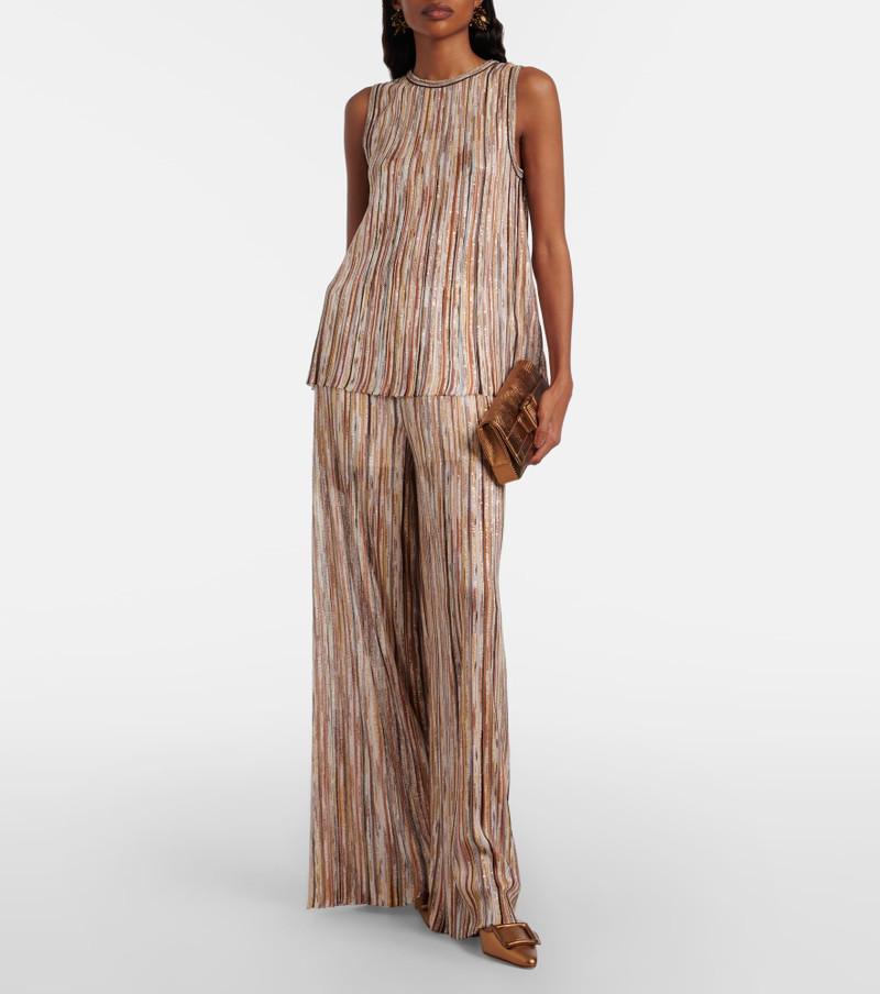 Missoni Sequined lamé top outlook