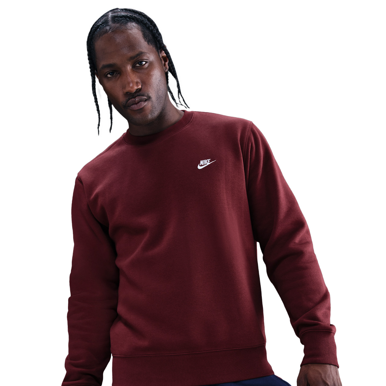Nike Mens Nike Club Crew - 1