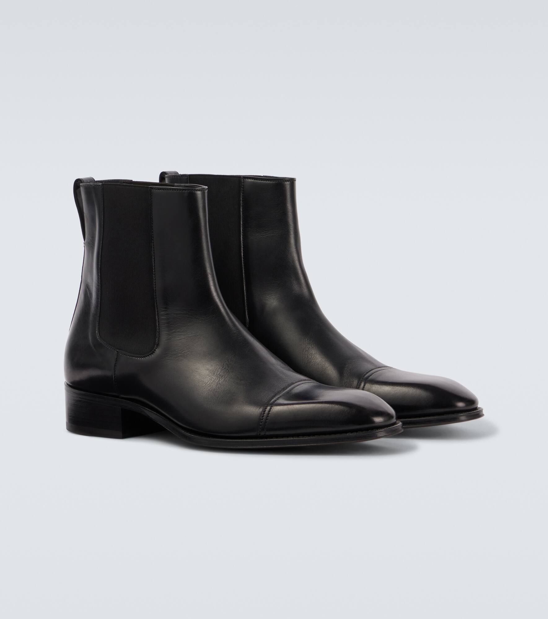 Hainaut leather Chelsea boots - 5