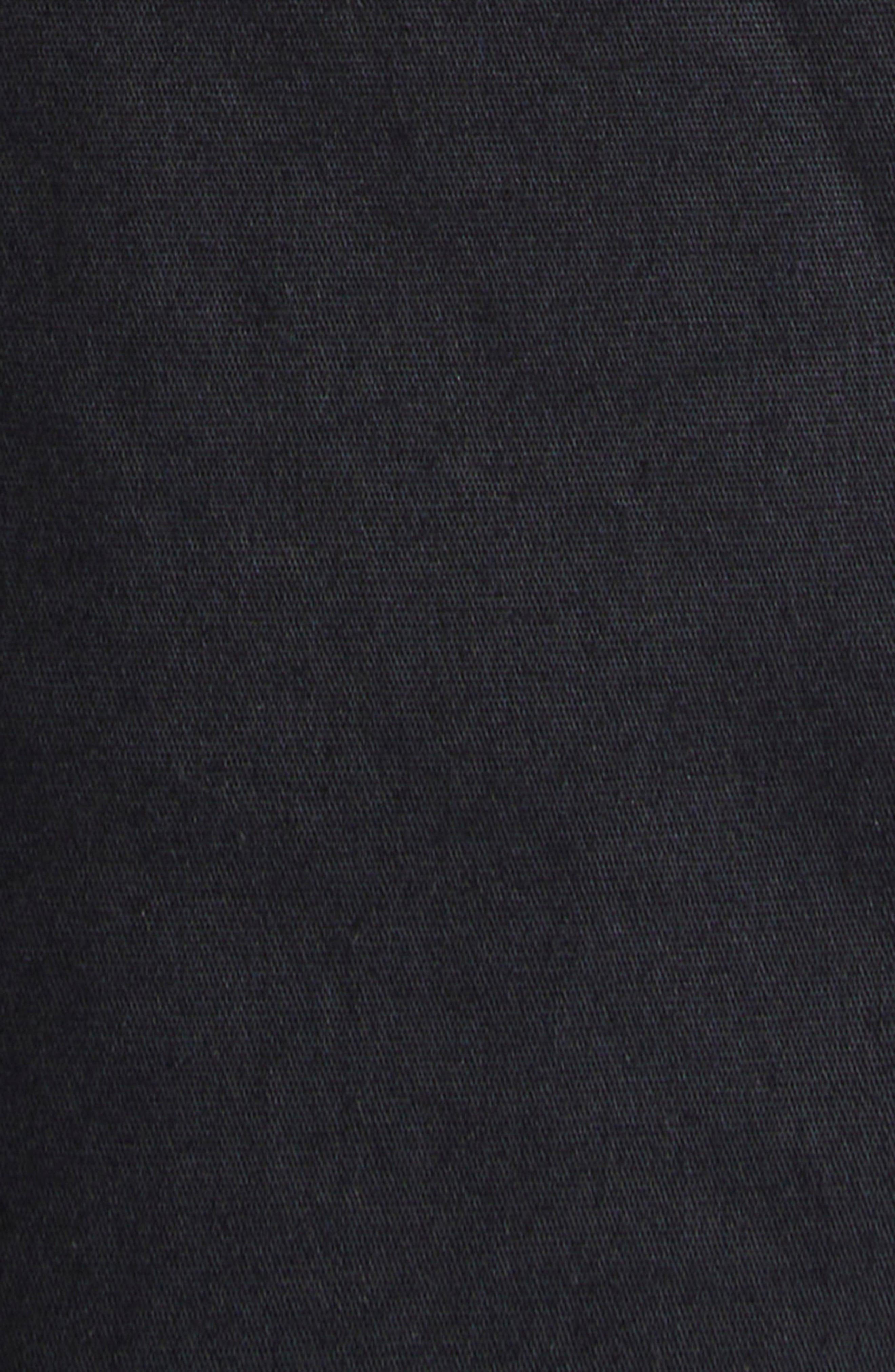 STAUD Beau Babydoll Minidress in Black at Nordstrom - 6