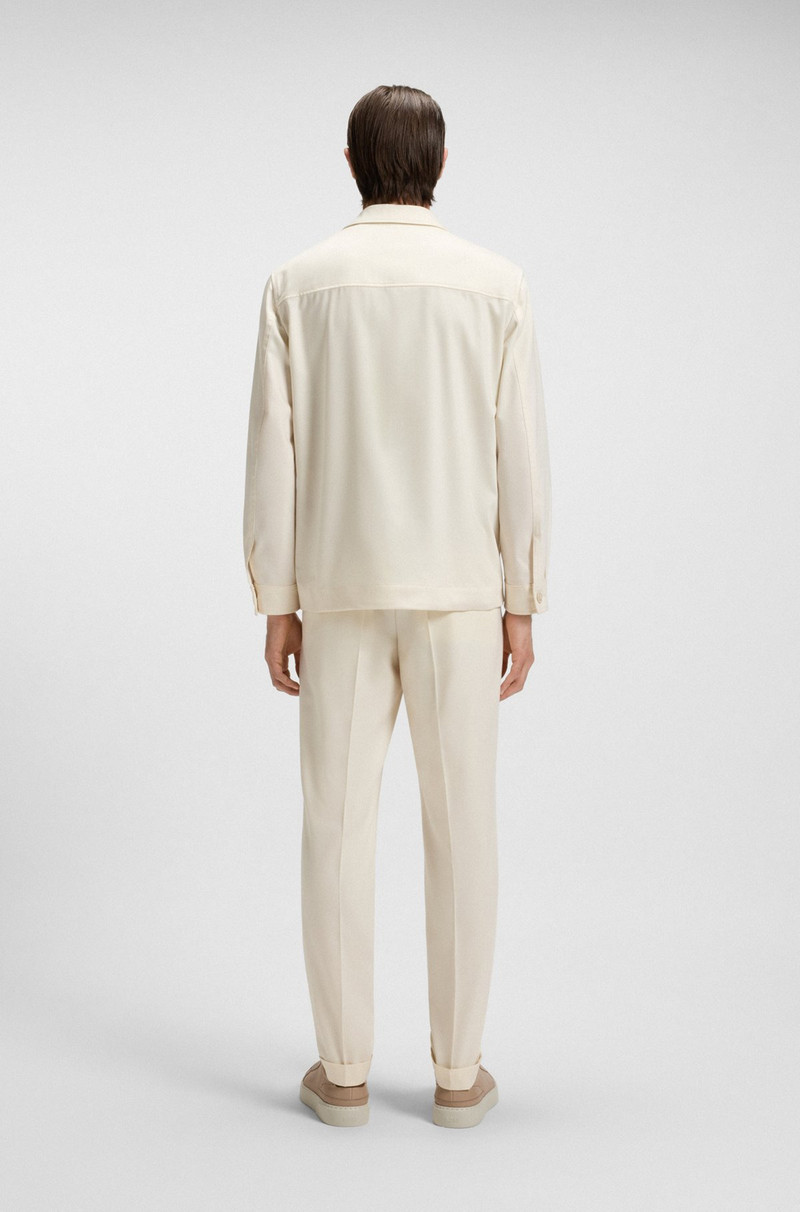 RELAXED-FIT JACKET IN VIRGIN WOOL 4