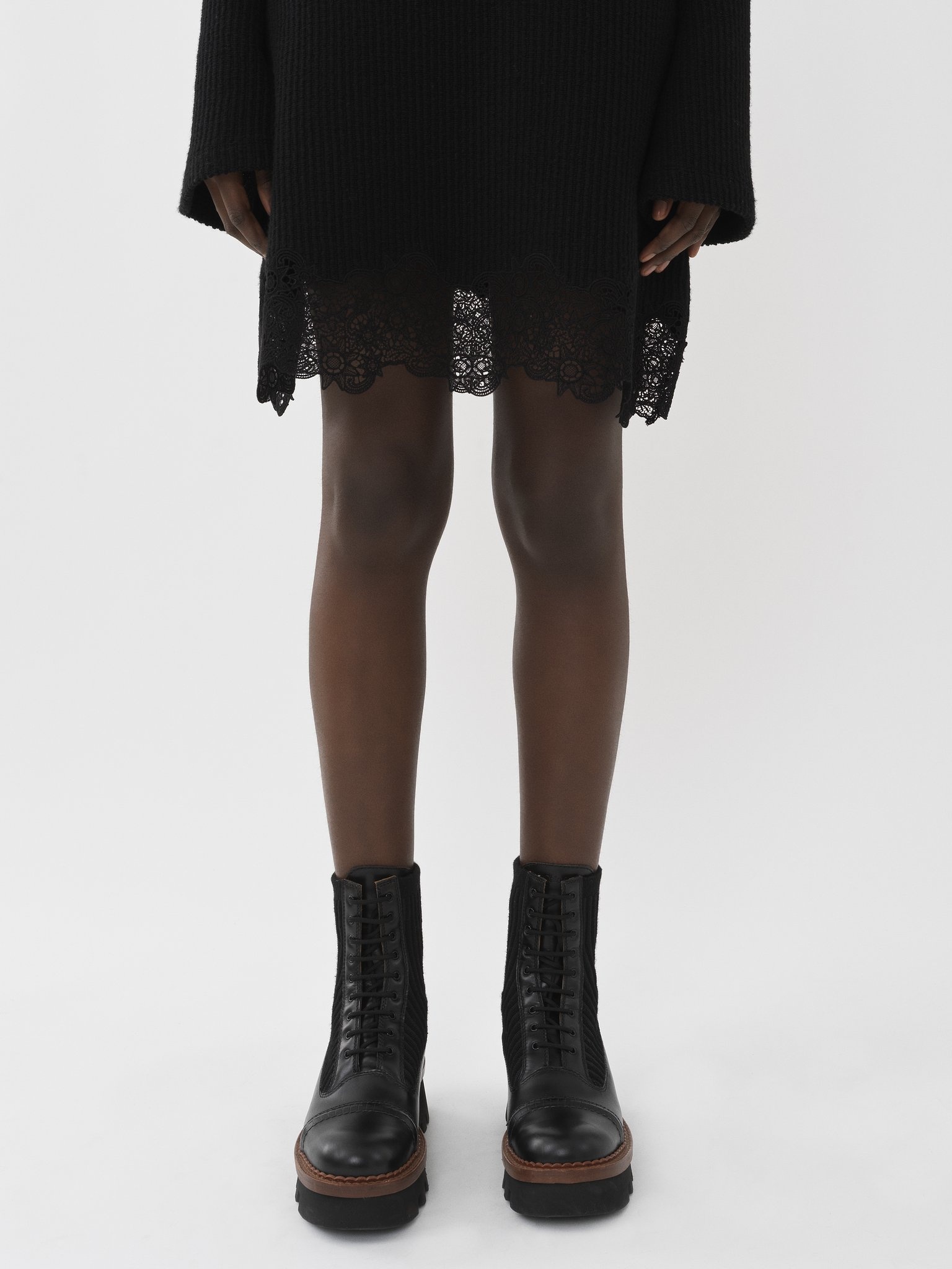 KNIT MINI DRESS - 6