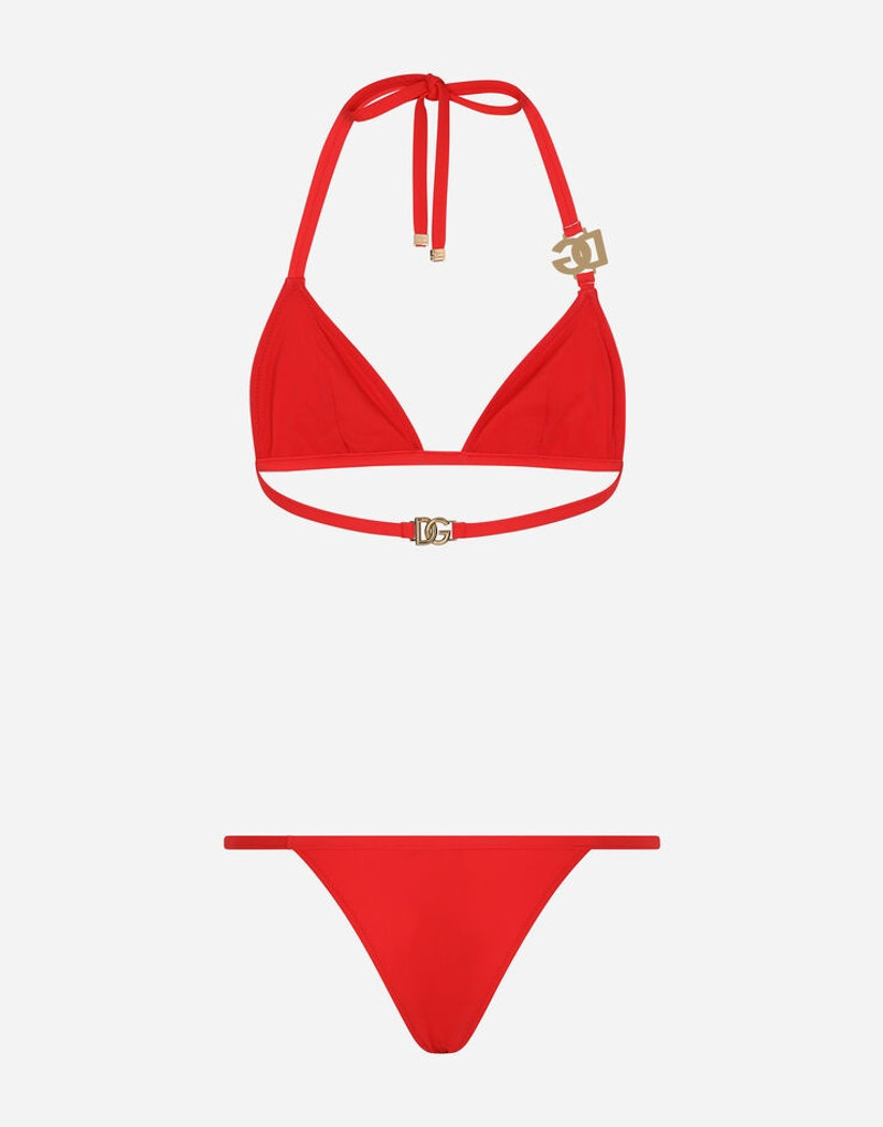 Dolce & Gabbana Triangle bikini with DG logo outlook