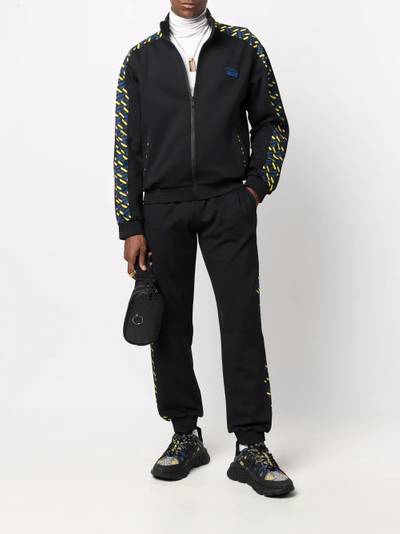 VERSACE La Greca print track pants outlook