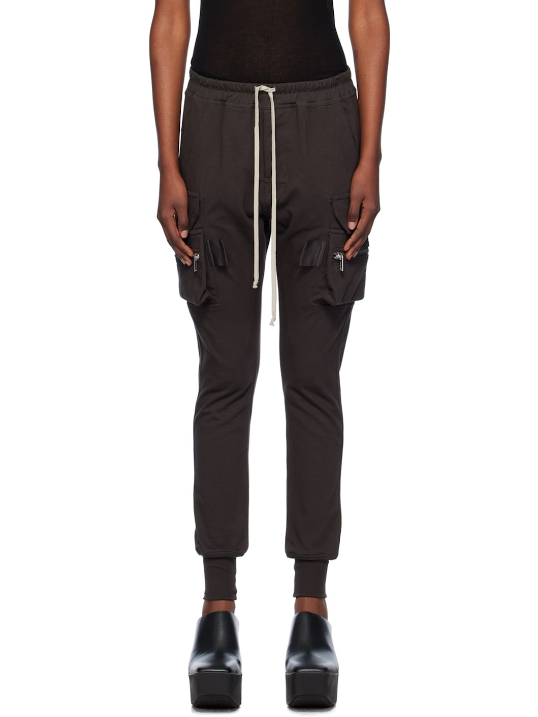 Gray Porterville Mastodon Cargo Lounge Pants - 1