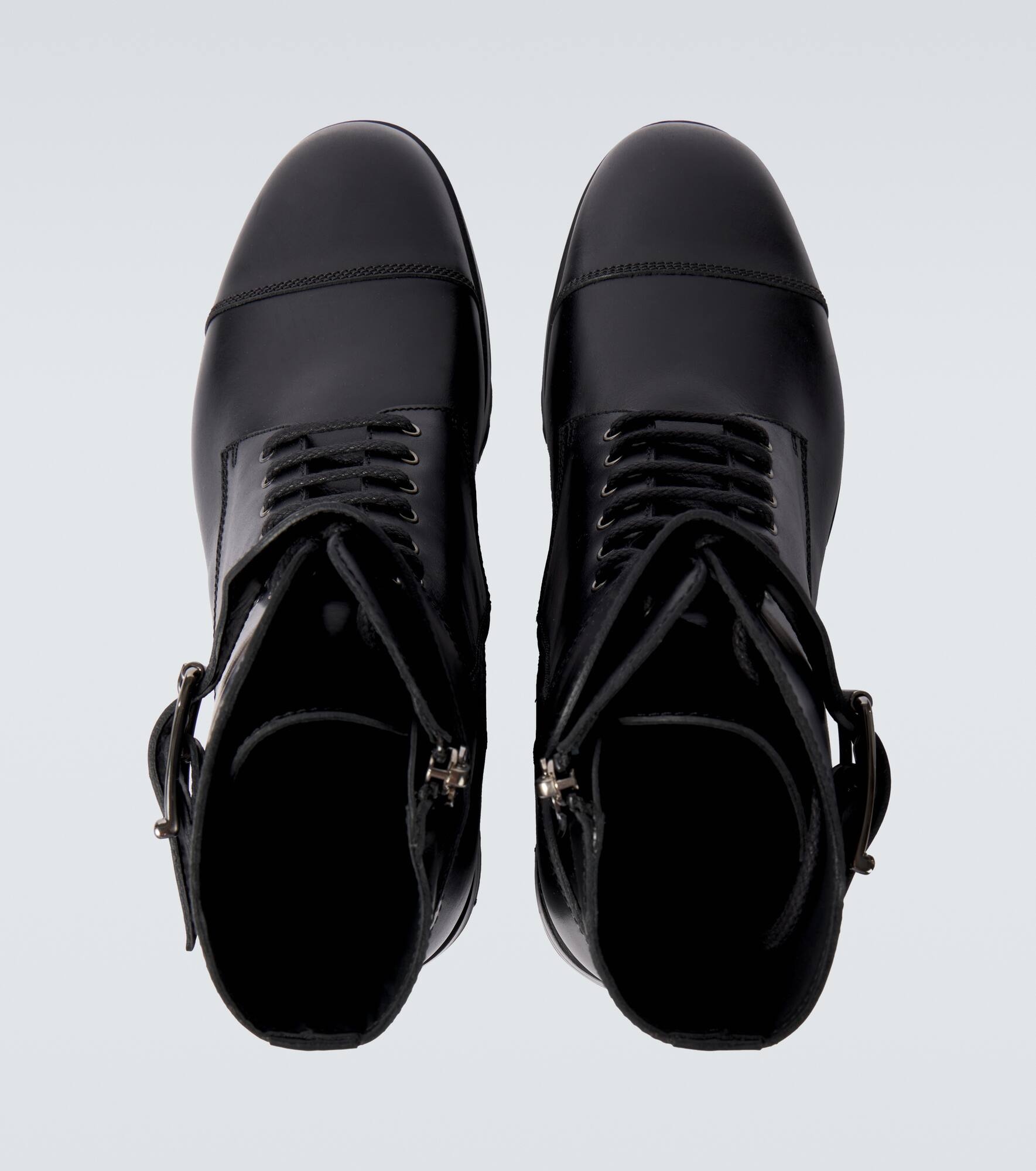Buloko leather combat boots - 3