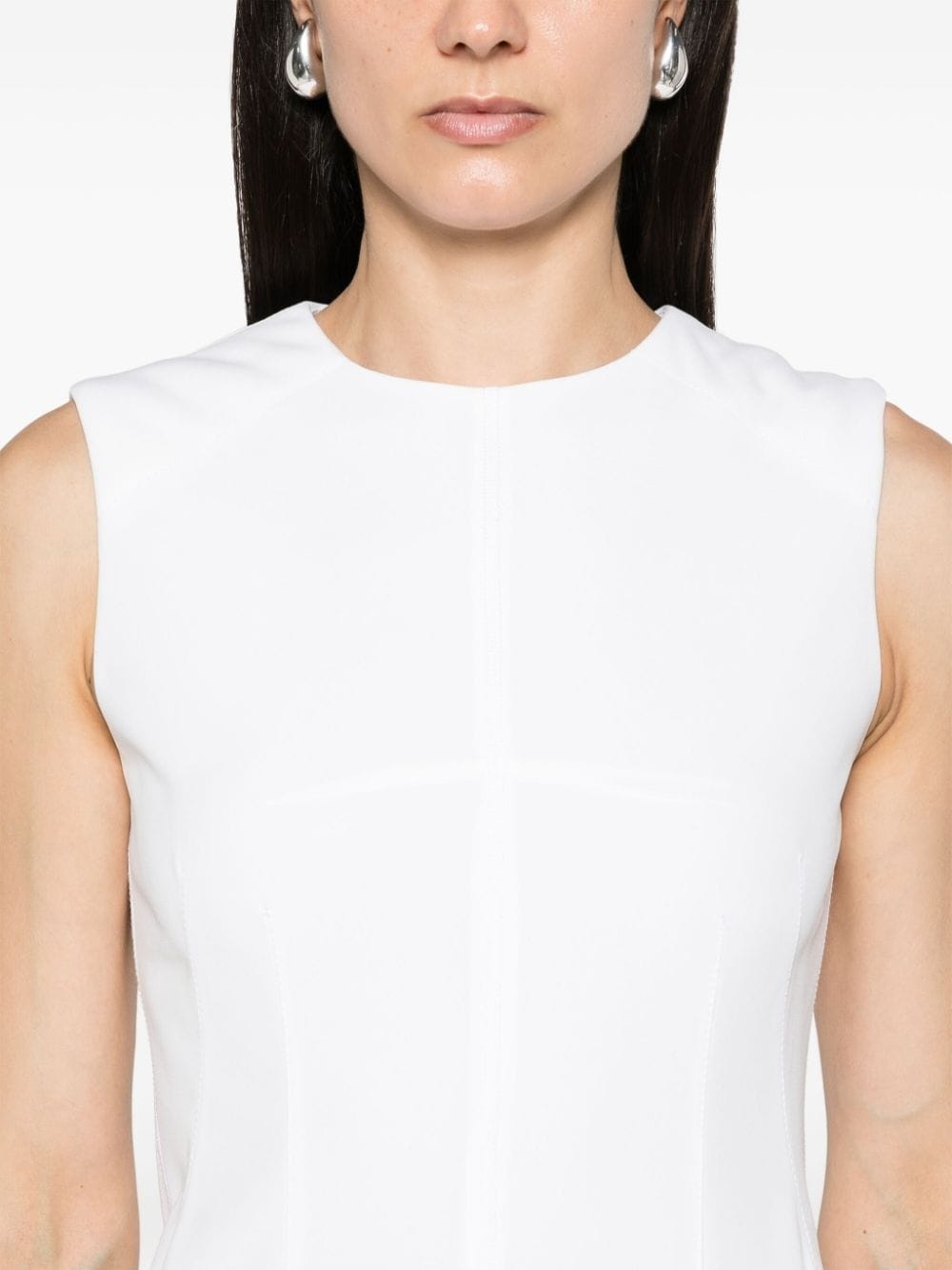 Cariddi crepe midi dress - 5