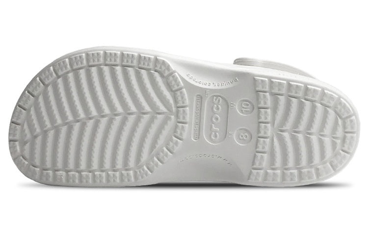 Crocs Classic Clog Breathable Sandals White Unisex 10126-100 - 4