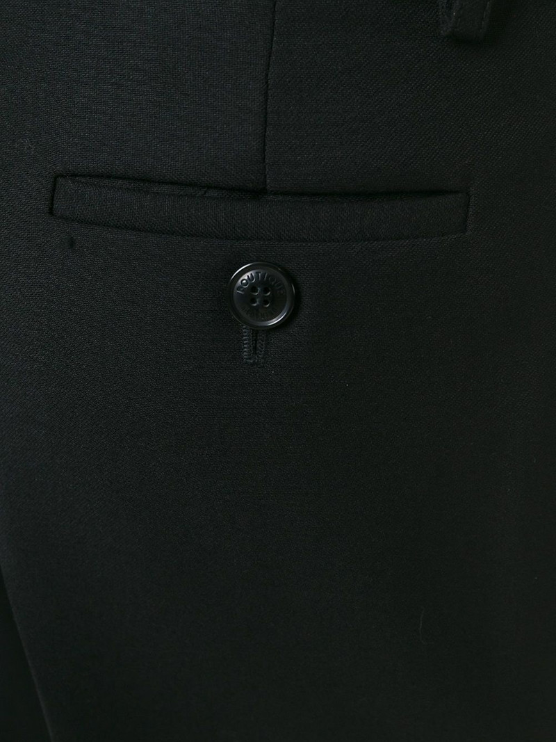straight fit tailored trousers 5