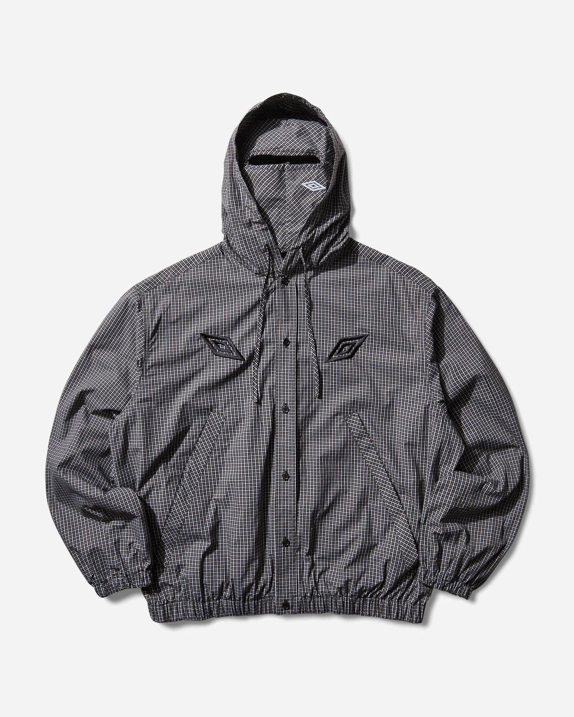 Gingham Masked Shirt Coffee Brown / White / Black - 1