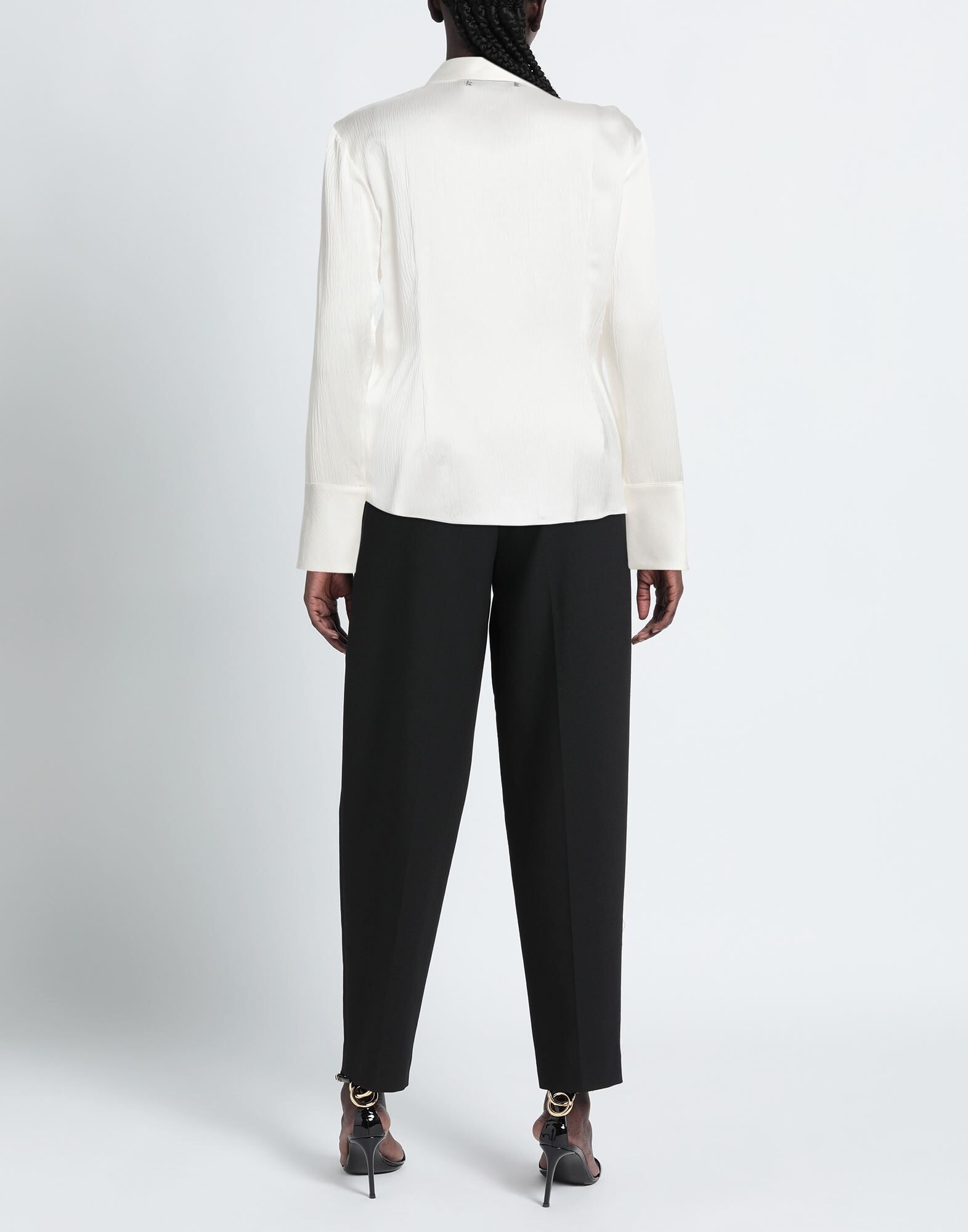 Off white Women's Solid Color Shirts & Blouses - 3