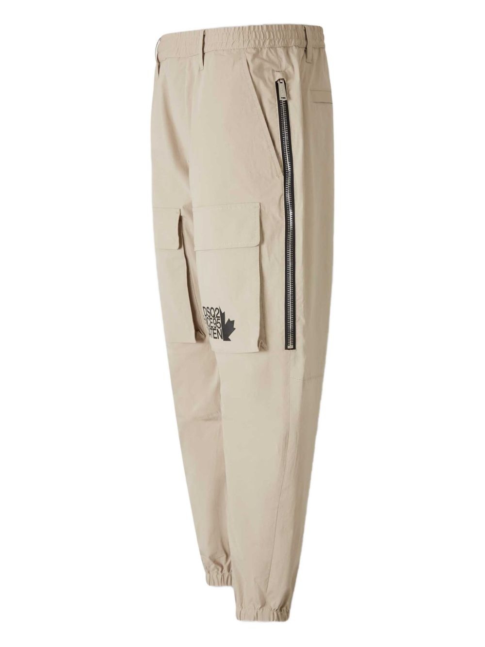 logo-print track pants - 3