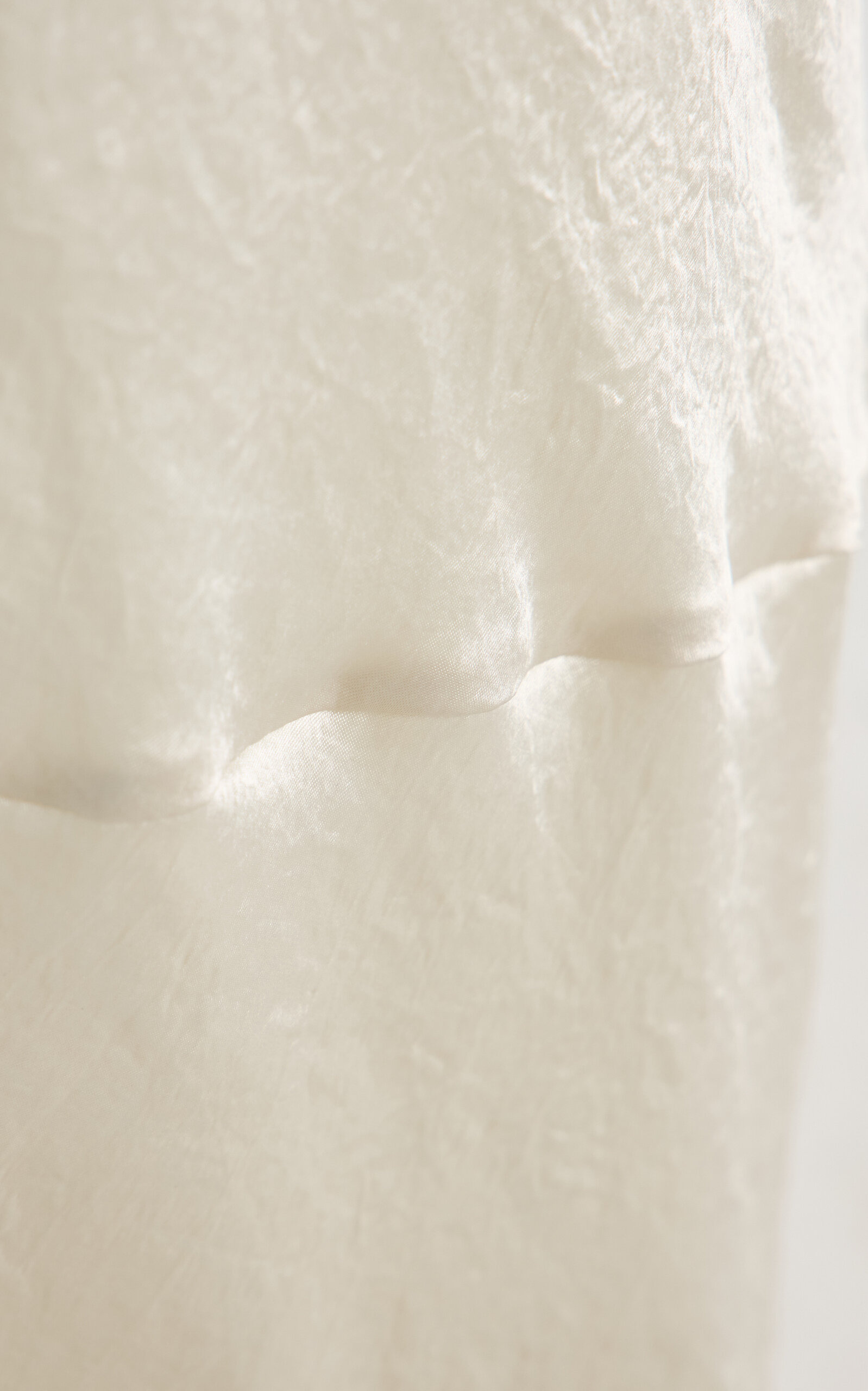 Revery Split Satin Maxi Dress ivory - 5