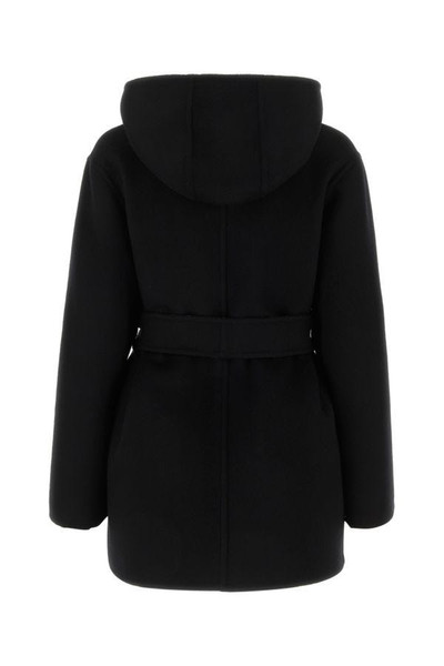 Valentino Black wool blend coat outlook