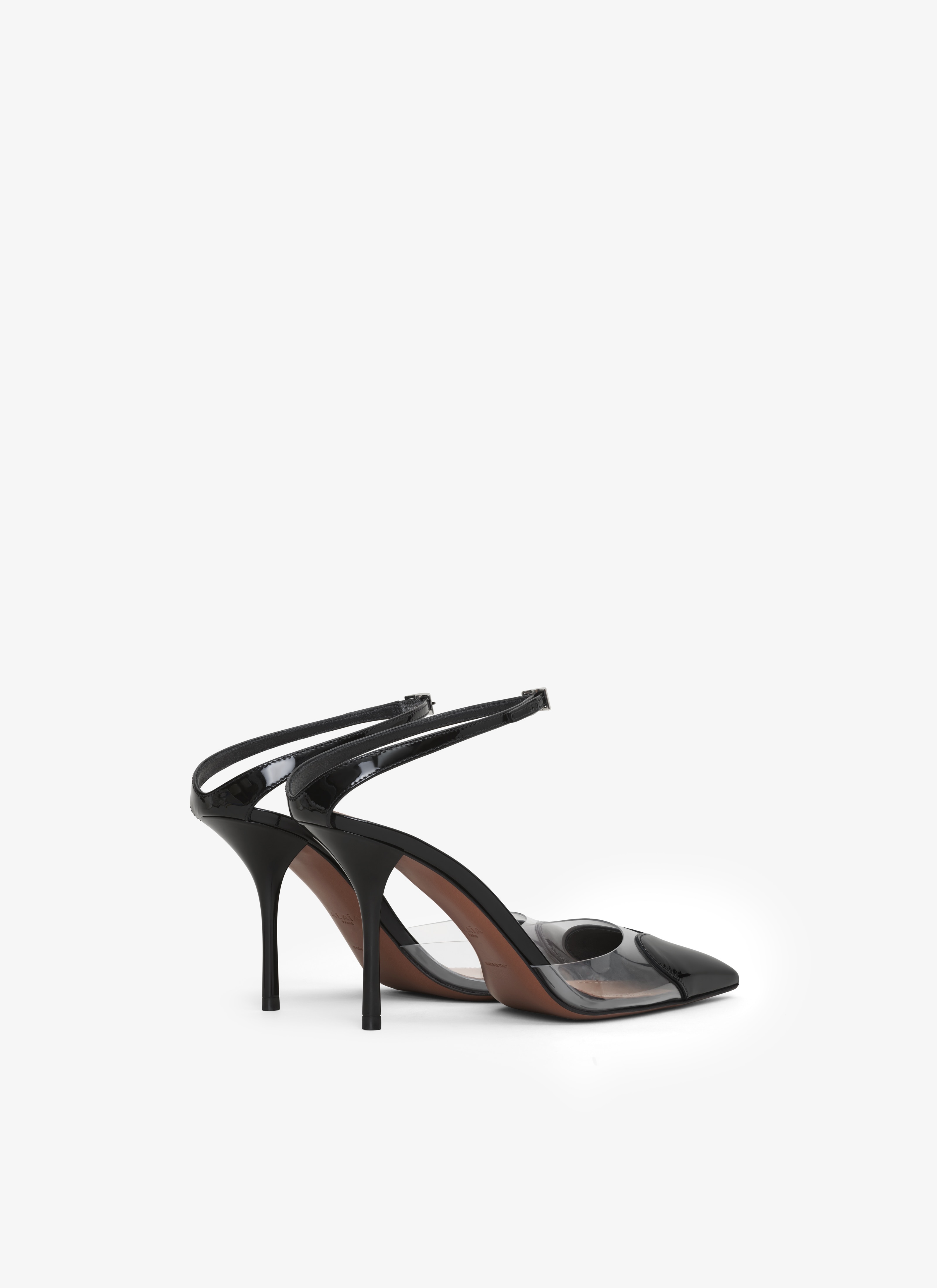 LE CŒUR PUMPS IN PATENT CALFSKIN - 2