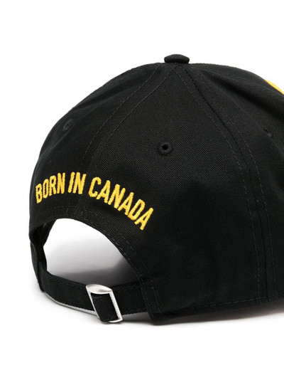 DSQUARED2 maple leaf patch cap outlook