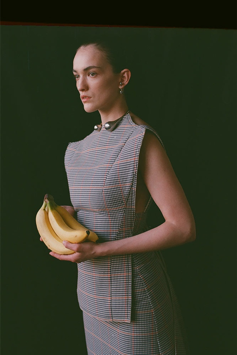 HARI NECKLACE SILVER PLATED 5