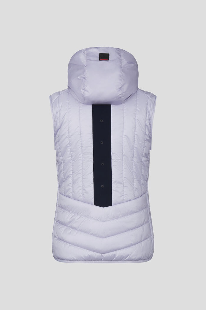 Lea Quilted vest in Lilac - 8
