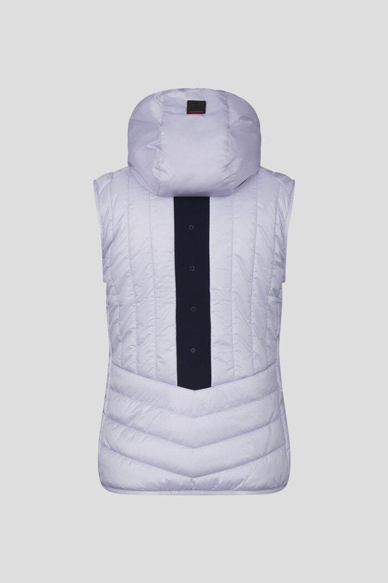 Lea Quilted vest in Lilac 8