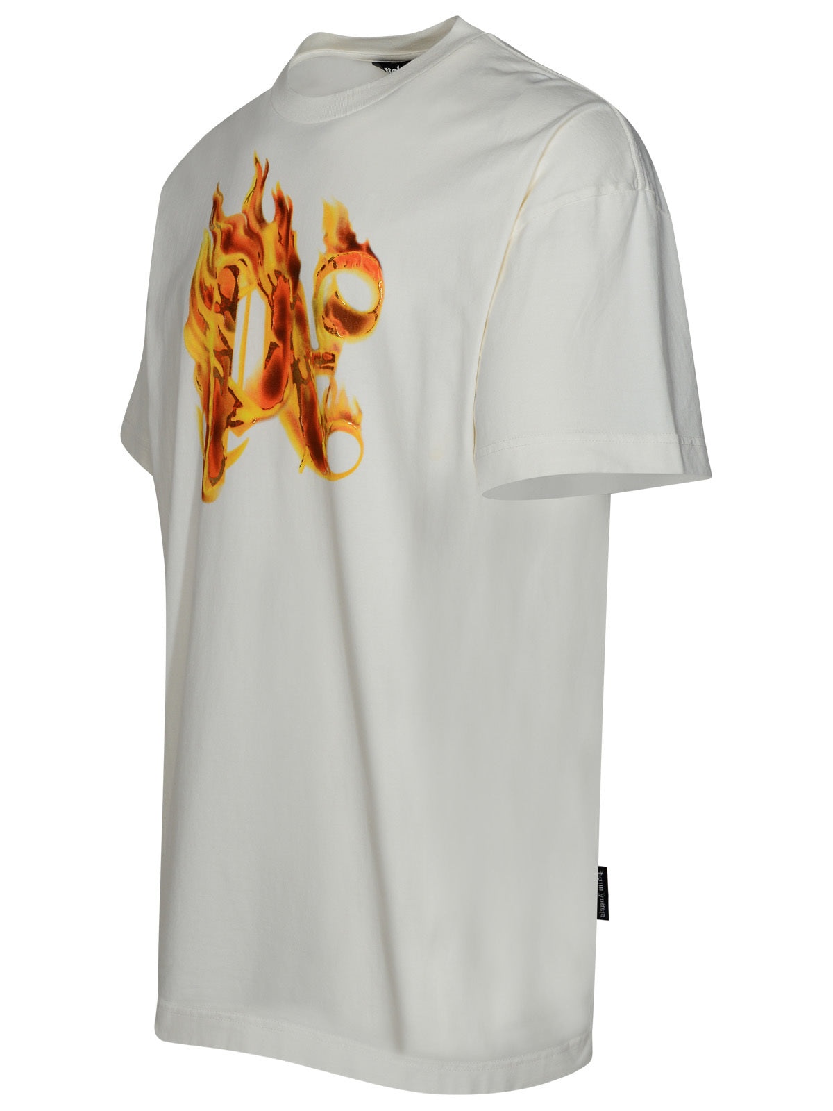 Palm Angels Man T-Shirt Burning Monogram - 2