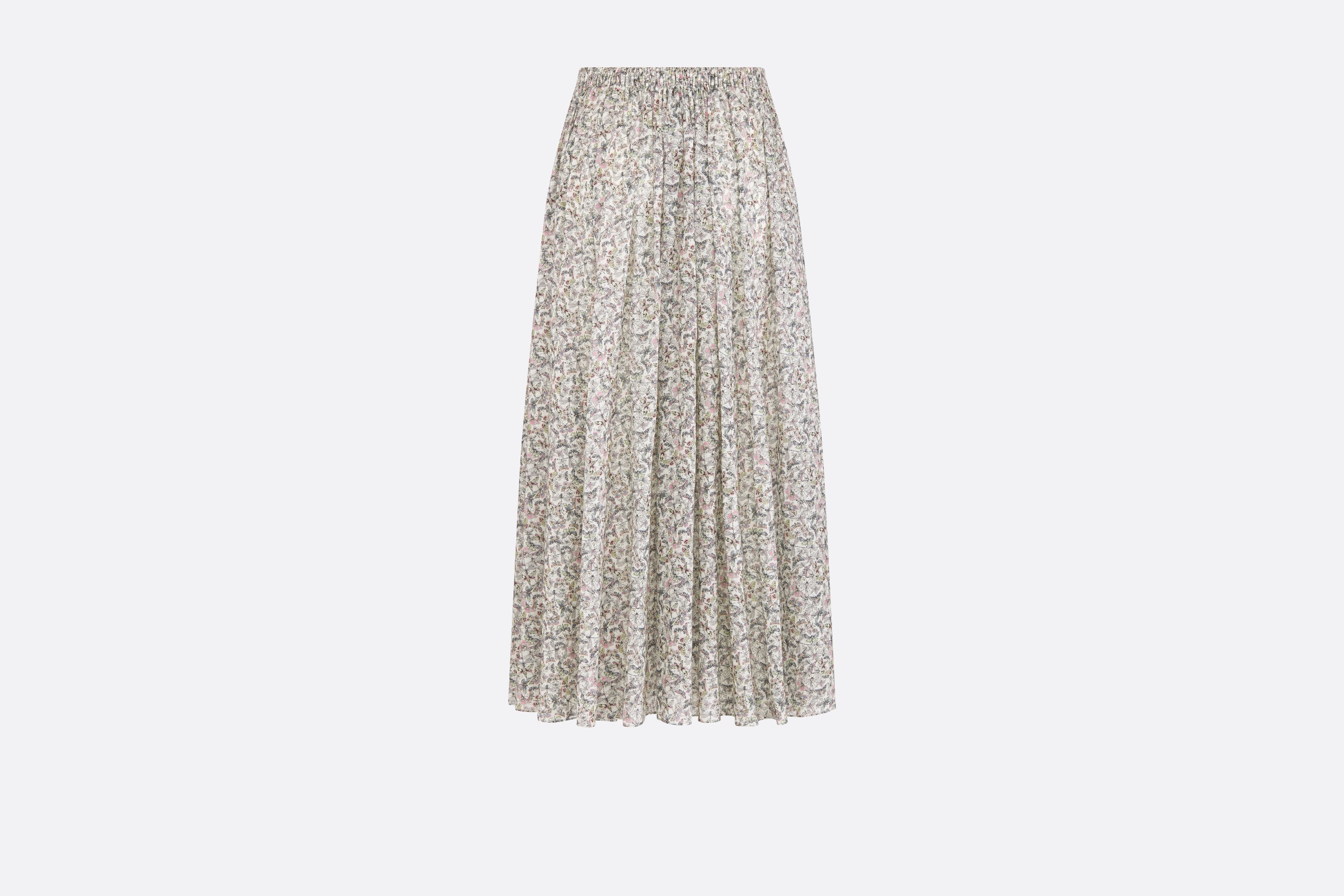 Flared Mid-Length Skirt - 6