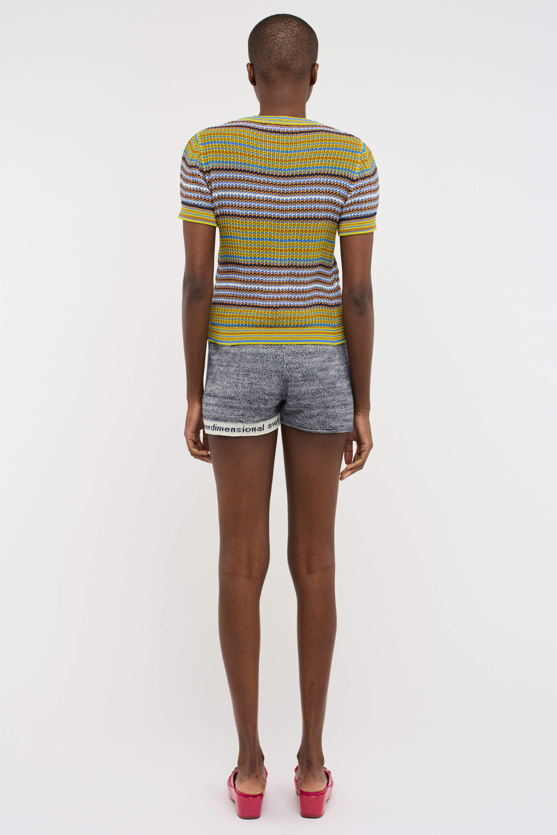 NOVA NET STRIPE WOMEN'S TOP 5