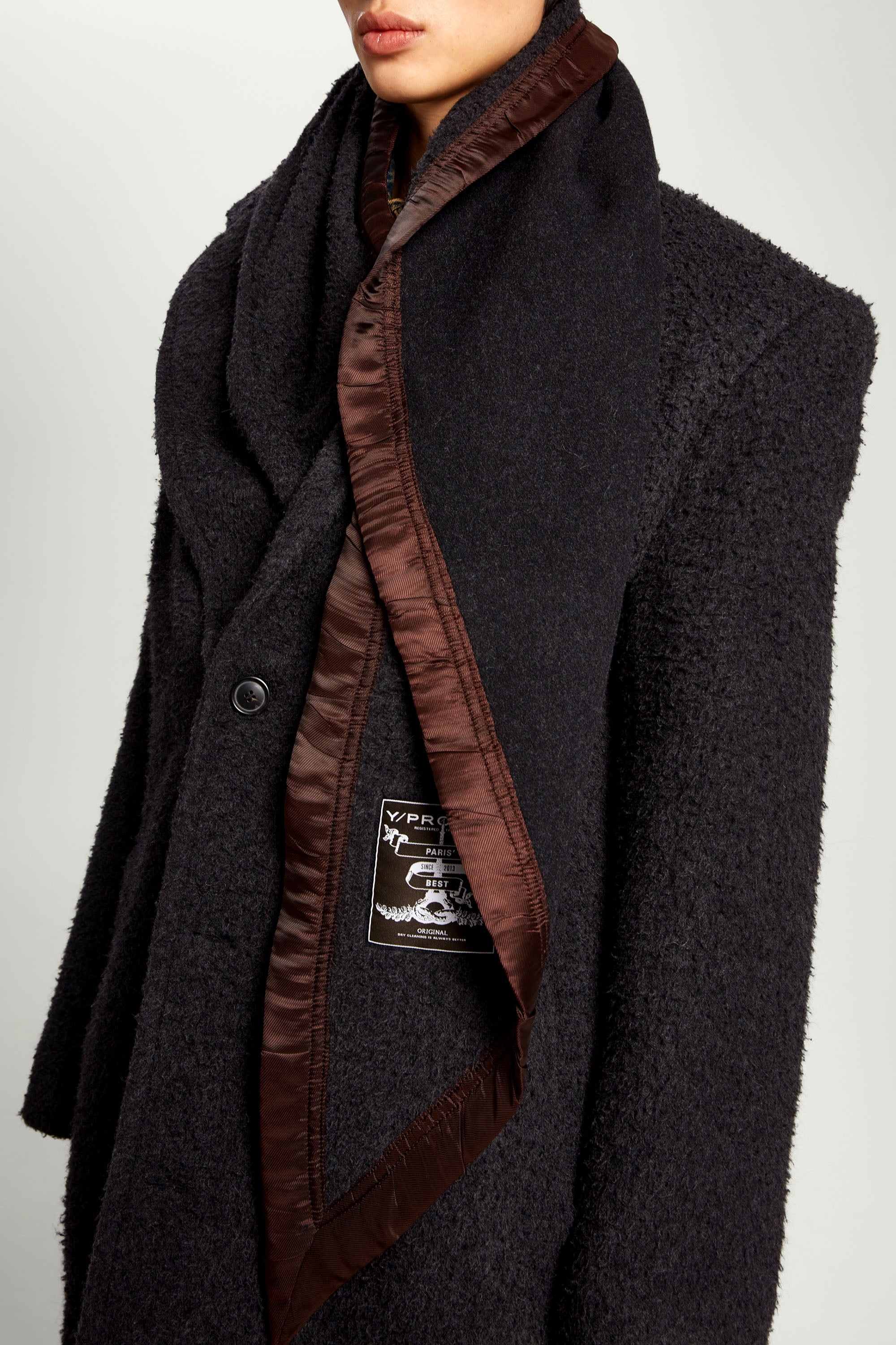 Scarf Maxi Coat - 17