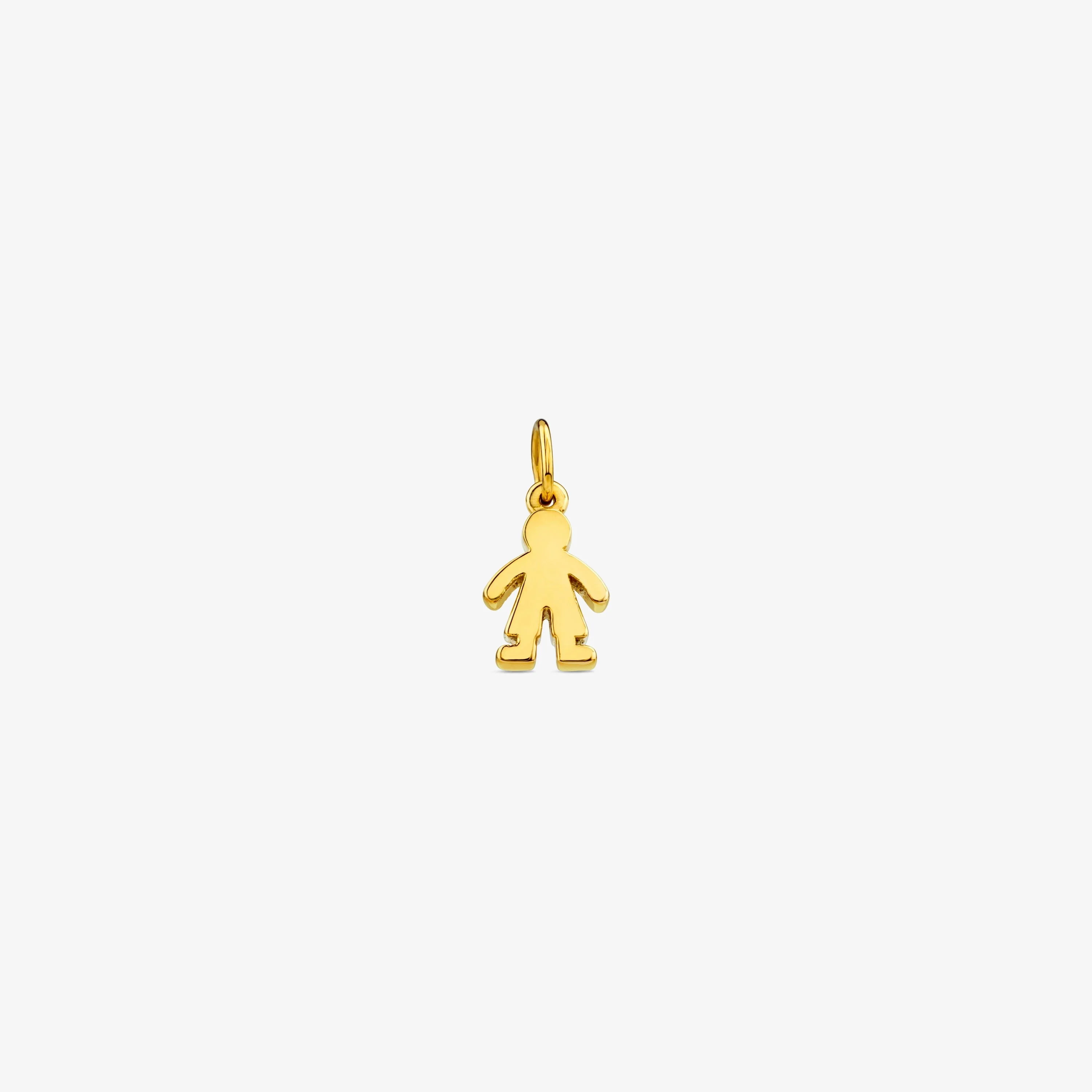 18K solid gold Sweet Dolls Pendant Boy motif - 1