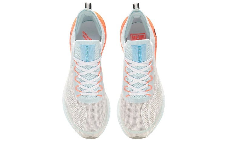 (WMNS) Li-Ning FeiDian Challenger 'White Blue Orange' ARMS012-2 - 4