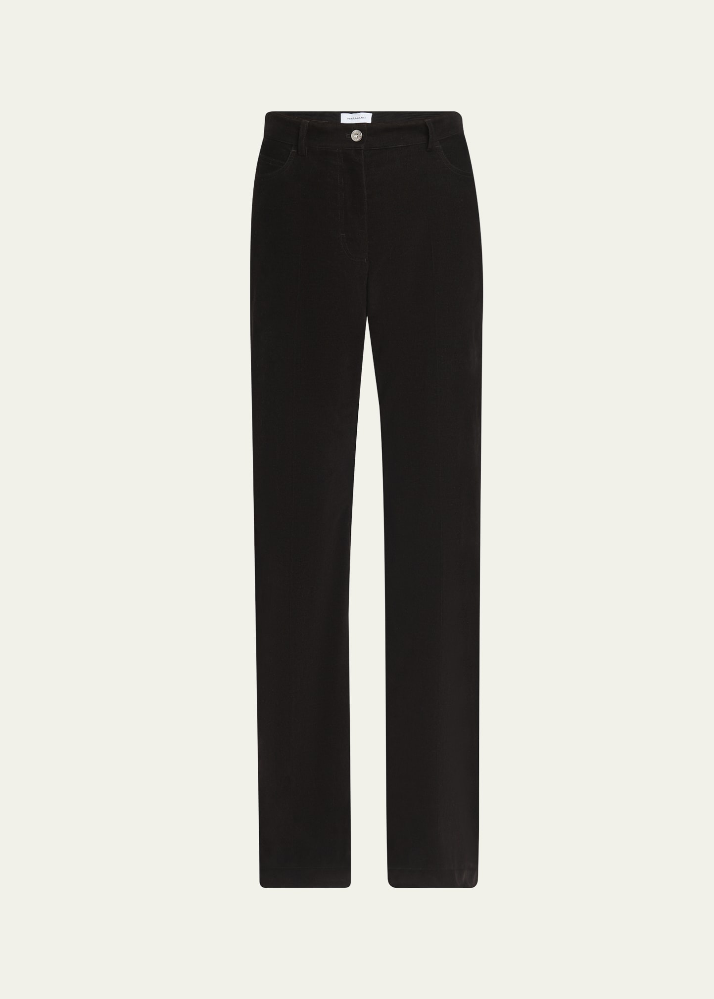 Corduroy Flare Pants - 1