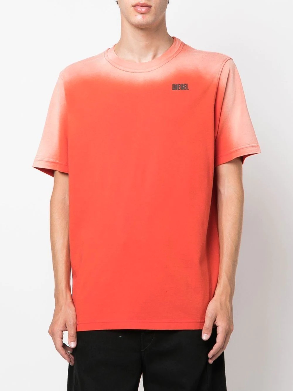 faded-effect short-sleeve T-shirt - 3