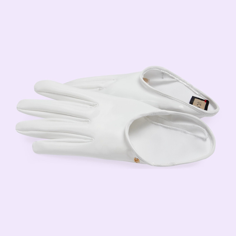 GUCCI Shiny lycra gloves outlook