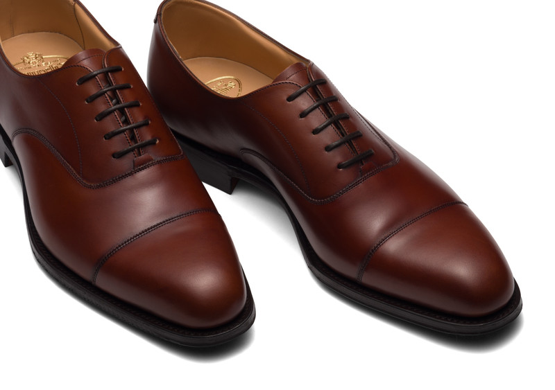 Westerham Calf Leather Oxford Brandy 3