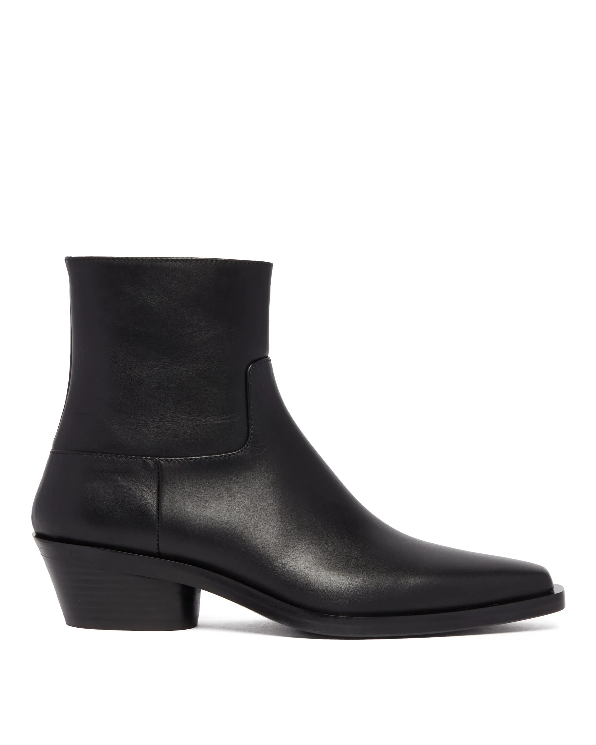 Black Bronco Ankle Boots - 1