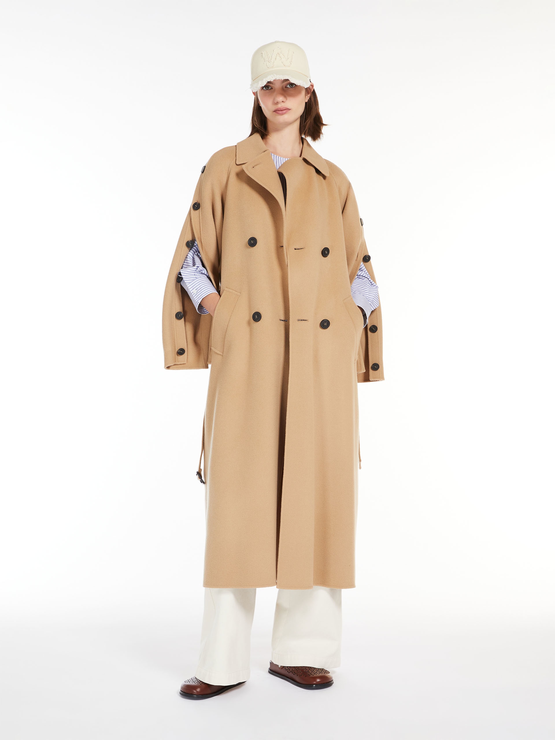 NATALE Wool trench coat - 2