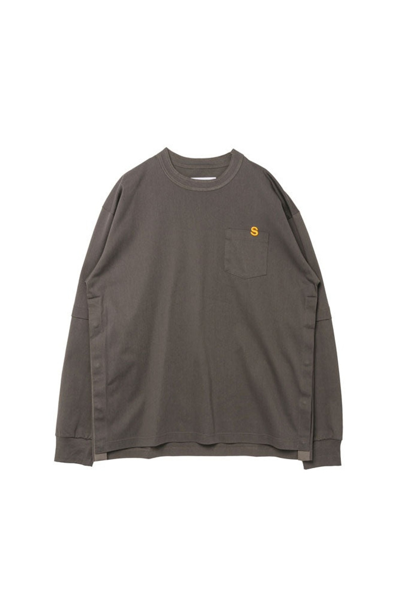 sacai s Cotton Jersey L/S T-Shirt outlook