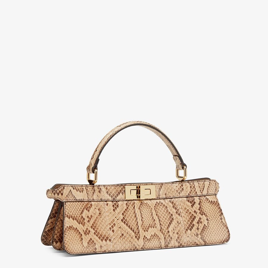 Beige python bag - 2