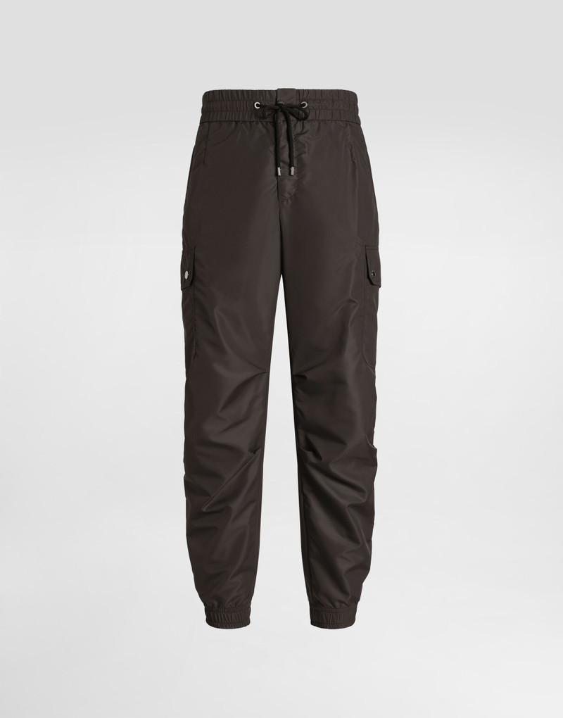 Nylon canvas cargo trousers 1