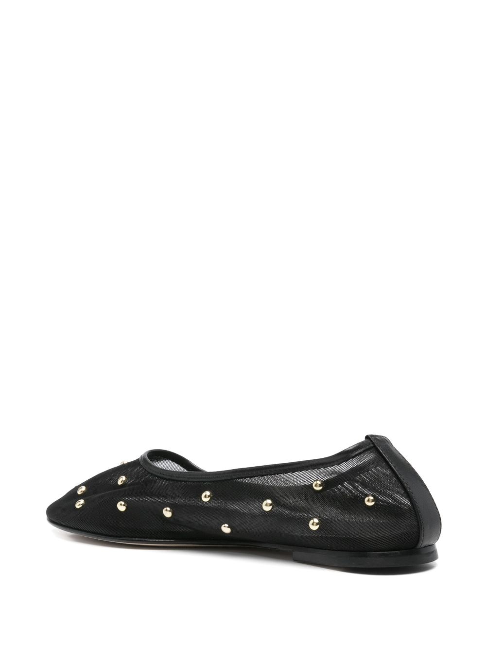 studs mesh ballet flats - 3